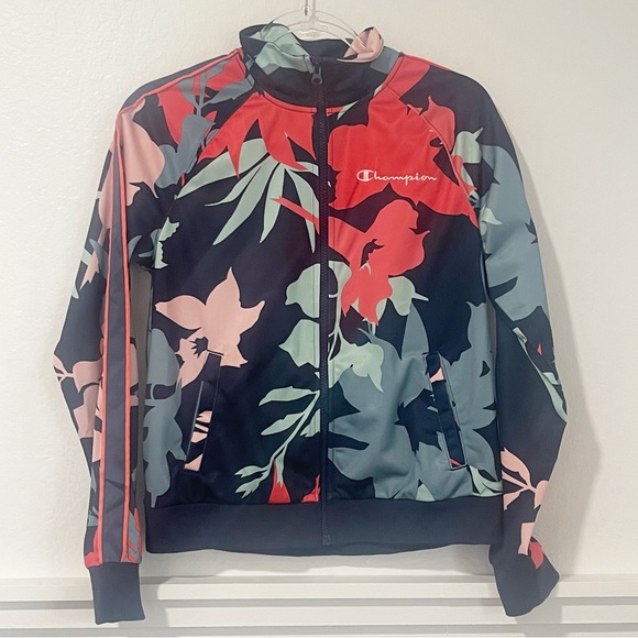 CHAMPION Athletic Zip up Sweatshirt - Picture 1 of 4